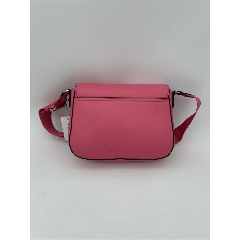 Guess PETERS CROSSBODY FLAP LE923819 Pink Purse‎ bag NWT 10x8